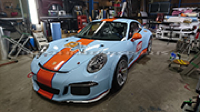 gulfレーシングGT3ポルシェカップ